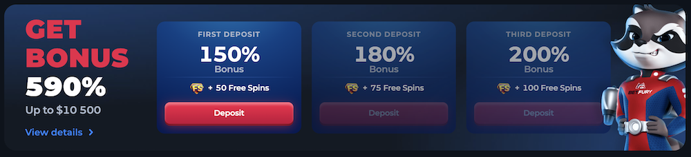 BetFury Deposit Bonus